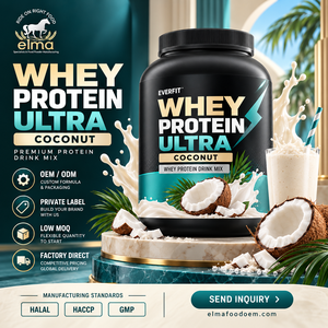 Proveedor de Proteína de Suero de Leche con Sabor a Vainilla de Marca Privada en Malasia, Fabricación OEM de Batidos WPC de Marca Personalizada, Crecimiento Muscular para Adultos, 20-29 g - Product Image 1