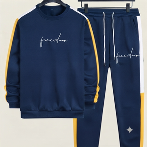 Chándal Ligero con Capucha, Corte Regular, Casual, Invierno 2026, Nuevo Diseño, Estilo Flare, Patrón Sólido, Calidad Premium, Transpirable, para Hombre - Product Image 1