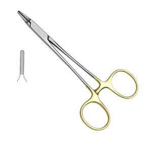 Portaagujas Mayo Hegar de Alta Calidad al por Mayor, 18 cm, con Tijeras de Sutura y Insertos TC Dentados, Pakistán - Product Image 1
