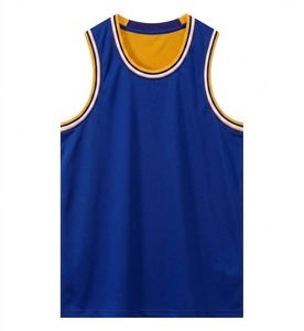 Camiseta de Baloncesto para Hombre, Cuello en V, Sin Mangas, Impresión Sublimada, Transpirable, Protección UV, Secado Rápido, Poliéster, Números de Equipo, Deporte - Product Image 5