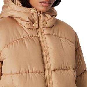 Veste matelassée respirante oversize unisexe de taille XL, manteau à bulles rempli de coton imprimé d'automne et d'hiver, doublure en nylon, avec lettre en toile - Product Image 3