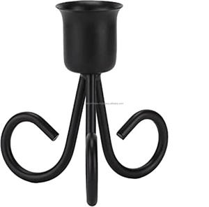 Bougeoir Bougeoir Cône Bougeoir Chandelier Noir Un Décor De Bougie Exquis Élégant Décor De Maison Cadeau - Product Image 3