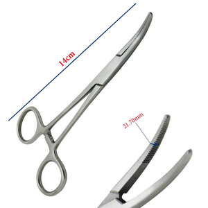 คีมคีลลี่แบบปรับแต่งได้ พรีเมียม สแตนเลสสตีล โค้ง/ตรง สำหรับทำแผล โดย GUJJAR SURGICAL - Product Image 5