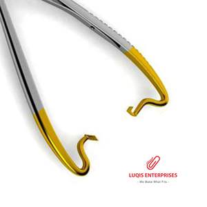 Portaagujas Mathieu con mordazas dentadas de carburo de tungsteno, instrumento quirúrgico de acero inoxidable, herramienta TC reutilizable - Product Image 3