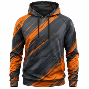 Sweat-shirt à capuche personnalisé pour équipe, sublimation, polyester léger, avec graphismes personnalisés - Product Image 6