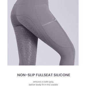 กางเกงเลกกิ้งกีฬาผู้หญิง สกรีนโลโก้ได้ เอวกลาง กระชับรูปร่าง ไร้ตะเข็บ ฟิตเนส โยคะ เซ็กซี่ รับผลิตแบบ OEM - Product Image 4