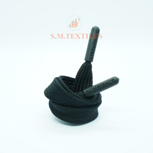 Cordón para Sudadera con Capucha 100% Poliéster con Punta de Plástico, Cordón Personalizado con Logotipo, Fabricante OEM ODM - Product Image 1