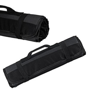 กระเป๋าเก็บมีดเชฟแบบหนังและผ้าใบ สำหรับครัวมืออาชีพ  กระเป๋าเดินทางคุณภาพสูง รุ่น LCKR-0030 - Product Image 3