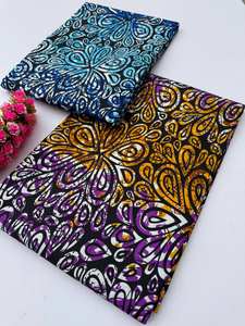 Impresión de cera Africana Accra de alta calidad y tela de algodón Ankara diseño personalizado para uniformes de ropa promocional y marca - Product Image 5