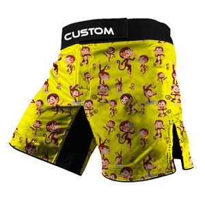 Shorts de sport pour hommes, course à pied, gym, entraînement, tissu Oxford écologique, imprimé par sublimation, taille mi-haute élastique, légers - Product Image 5