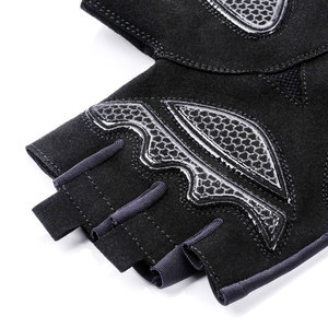 Unique Design Factory Made Breathable Mesh Custom Design <b>Bike</b> Riding Sport Shockproof Half <b>Finger</b> Cycling Cycling Gloves - Product Image 6