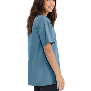 T-shirts personnalisés de haute qualité 100% coton pour hommes, t-shirt surdimensionné épais à manches courtes et col rond - Product Image 3