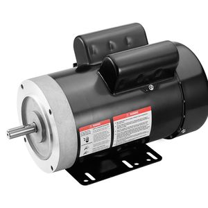 Motore Elettrico Monofase 2HP 1725 Giri/min 115V/230V AC Telaio 56C per Compressore d'Aria con Albero Scanalato da 5/8'' e Rotazione CW/CCW - Product Image 1