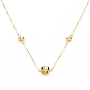 Collier avec diamants en serti clos au design délicat, certifié IGI, diamants de laboratoire certifiés, diamants créés en laboratoire, diamants fins - Product Image 6