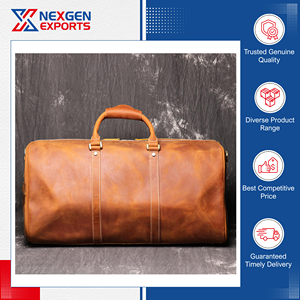 In Depth Experience Manufacturing Genuine Quality Large-Capacity PU Leather <b>Travel</b> <b>Bag</b> Zipper at Reasonable Market Price - Product Image 3