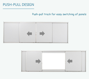 <span class=keywords><strong>Tableau</strong></span> <span class=keywords><strong>magnétique</strong></span> effaçable à sec de qualité commerciale à usage intensif pour salle de classe et bureau - Product Image 3
