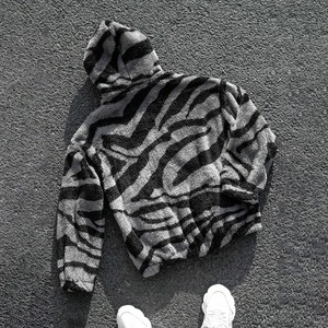 Heavyweight hoodie set warm jogger set winter <b>tracksuit</b> for men - Product Image 2