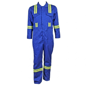 Combinaison de travail pour femmes, bleu marine, tissu en polycoton 250 GSM, vêtements de travail robustes, broderie personnalisée, logo - Product Image 1