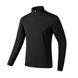 Custom Performance Compression Gym Shirt Manufacturer Premium Fitness Apparel Quick Dry <b>Polyester</b> Spandex Custom Logo OEM ODM - Product Image 4
