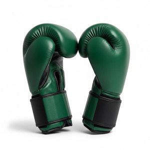 Gants de boxe en cuir bleu et jaune Econex Sports, antidérapants, à lacets, pour adultes, pour l'entraînement en salle de sport - Product Image 5