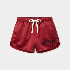 Shorts de yoga slim pour femme HAWK EYE SPORTS, couleur unie, taille haute, coupe ajustée, élastique, polyester, haute qualité, pour l'été - Product Image 6
