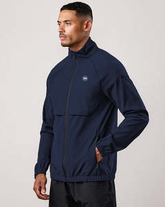 Chaqueta Cortavientos para Hombre, Impermeable, Ligera, Transpirable, con Cierre Completo, para Deportes, Entrenamiento, Running y Fitness - Product Image 1