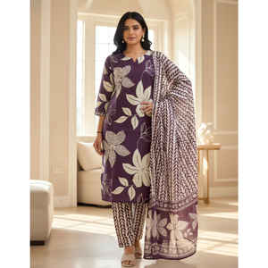 Conjunto de 3 Piezas de Ropa de Moda para Mujer, Señora y Niña, para el Mercado de Exportación - Product Image 1