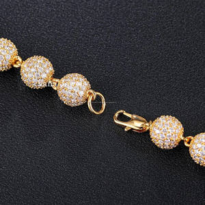 Cadena Cubana Unisex de Plata de Ley Chapada en Oro de Alto Brillo de 10 mm, 45 cm, 18 Pulgadas de Largo, Gruesa, Estilo Hip Hop, con Moissanita - Product Image 4