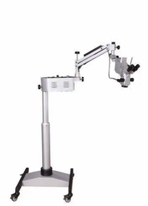 Microscope chirurgical dentaire binoculaire, grossissement 25x, électrique, certifié CE, construction métallique, tête inclinable à 180° °   Optiques Inclinées.. - Product Image 2