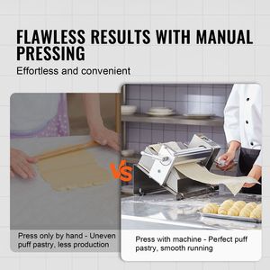 Máquina Laminadora de Masa de Harina y Maíz, Rodillo para Hojaldre y Fondant, Mango Desmontable, Fácil Limpieza - Product Image 2