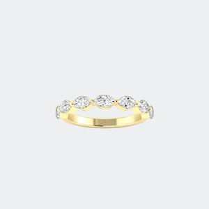 TAURUS JEWELS 925 Sterling Silver Marquise Shape Lab Grown Diamond <b>Ring</b> Women Luxury 1.00CTW IGI Certified EF Color VS-VVS - Product Image 2
