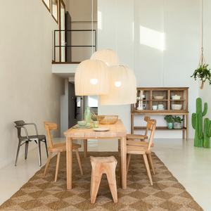 โคมไฟหวายไม้ไผ่ทรงสวย ทนทาน งานแฮนด์เมด เหมาะสำหรับตกแต่งห้องนั่งเล่น - Product Image 6