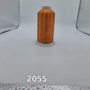 ด้ายไนลอนเมทัลลิกสีเงินความแข็งแรงสูง 2055 ดีเนียร์ ยี่ห้อ SHREE VIDHATA JARI 110D 3800 เมตร สำหรับงานปักในอุตสาหกรรมสิ่งทอ จังหวัดกูร์กาฏ์ - Product Image 2