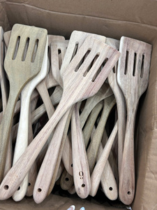 Handmade Wooden Spoon Collection Rustic Style Custom Logo Engraving Available - Product Image 5