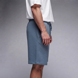 Pantalones Cortos Deportivos para Hombre, 100% Algodón, Color Sólido, Ecológicos, con Bolsillos Laterales, a la Moda, Venta Caliente 2026 - Product Image 2