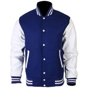 Custom 100% Wool Breathable Varsity <b>Jacket</b> High Street Style <b>Slim</b> <b>Fit</b> Fashion Letterman <b>Jacket</b> - Product Image 1