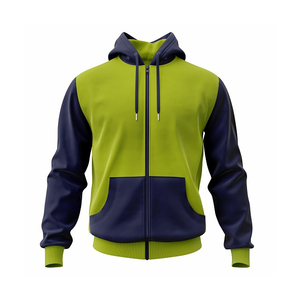 Nouveaux sweats à capuche zippés pour hommes en coton 100% de haute qualité, coupe-vent, en polaire, décontractés, streetwear, au meilleur prix raisonnable - Product Image 3