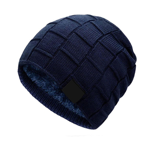 High Quality Unisex Acrylic Warm Knitted <b>Beanie</b> Winter <b>Waterproof</b> Breathable 3D Embroidery Sublimation Print Custom with OEM ODM - Product Image 6