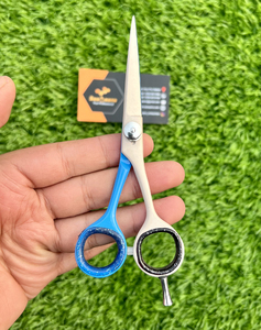 Ciseaux de coiffure professionnels pour la maison, pour droitiers, légers, faits à la main, en acier inoxydable, accessoires pour outils capillaires - Product Image 1