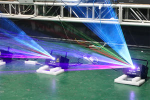 Iluminación de concierto individual a todo color 8W 10W 15W Rgb Stage ILDA DMX Control Club Animación DJ Equipo de luz láser - Product Image 3