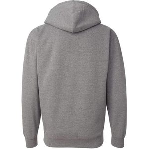 Independent Trading Co Men's Hooded Pullover <b>Sweatshirt</b> Gunmetal Heather XL Size Anti-Wrinkle 3D <b>Embroidery</b> Solid Pattern Screen - Product Image 1