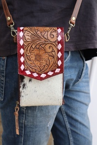 เคสโทรศัพท์หนังแกะสไตล์วินเทจ - Product Image 5