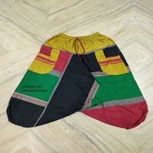 Pyjama en coton patchwork, sarouel, pantalon en coton, sarouel, de l'inde, vente en gros - Product Image 3