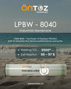 Membrane RO LPBW 8040 PP basse pression pour le traitement de l'eau, équipement industriel, cartouche de filtre à eau - Product Image 4