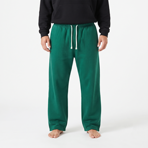 Casual Men's <b>Oversized</b> Heavyweight Track Joggers Breathable Elastic Waist Baggy Winter <b>Sweatpants</b> - Product Image 4