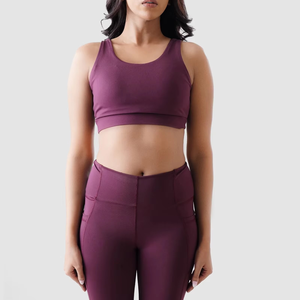 Conjuntos de Sujetador Deportivo de Yoga sin Tirantes Transpirables de Alta Sujeción para Mujer, Hechos a Medida, con Logotipo Frontal, Venta Caliente 2025, Calidad Premium, Servicio OEM al por Mayor - Product Image 1