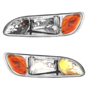 Conjunto de Faros Delanteros Halógenos/Xenón para Peterbilt 337/386/387 2005-2016, con Intermitentes para Lado Izquierdo/Derecho del Conductor/Asistente - Product Image 1