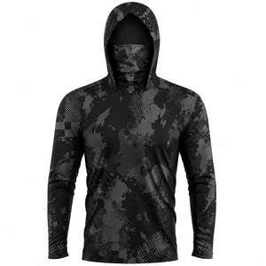 ผู้ผลิตเสื้อผ้ากีฬากลางแจ้งแบบมีฮู้ดสำหรับตกปลาสำหรับผู้ชาย - Product Image 2