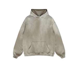 Wholesale Men's Oversized Acid Washed Hoodie Custom Logo <b>Vintage</b> Streetwear Fleece Pullover <b>Sweatshirt</b> - Product Image 5