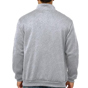 Chaqueta de Forro Polar para Hombre al por Mayor, con Logotipo Personalizado, Cierre Completo, Chaqueta de Invierno Polar Sherpa, Cortavientos, Informal para Exteriores, OEM - Product Image 6